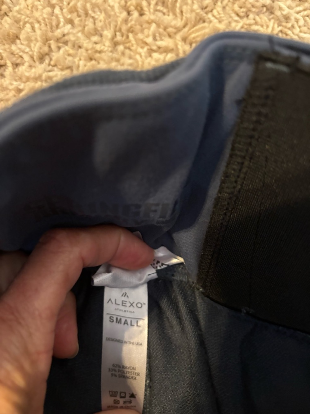 Alexo size small hoodie with pants w/built in pocket for self defense item - Picture 5 of 7